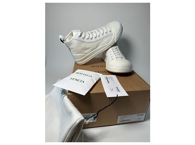 Bottega Veneta Vulcan High-Top Sneaker Weiß - Ansicht 8