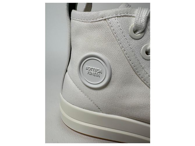 Bottega Veneta Vulcan High-Top Sneaker Weiß - Ansicht 9