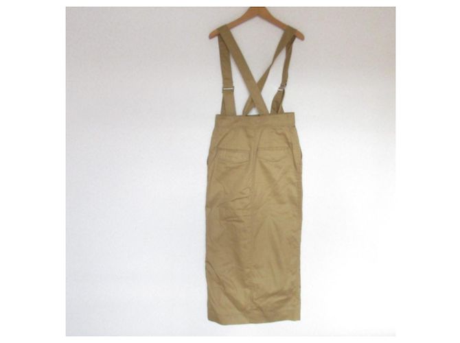 Autre Marque Adam et Rope' 2way Trägerkleid Braun Kamel - Ansicht 2