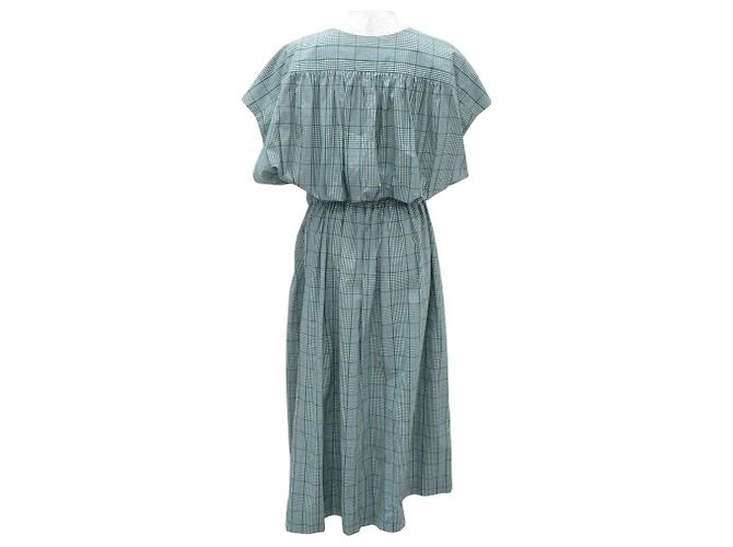 Autre Marque Blamink M CO CHK CASH WRAP Kleid Grün - Ansicht 2