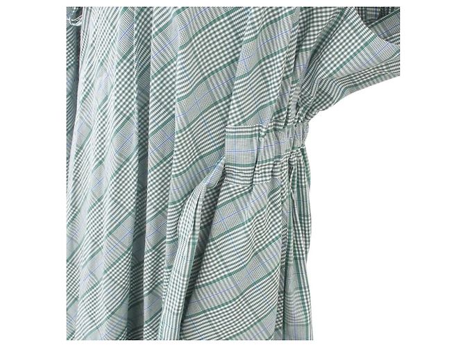 Autre Marque Blamink M CO CHK CASH WRAP Kleid Grün - Ansicht 8
