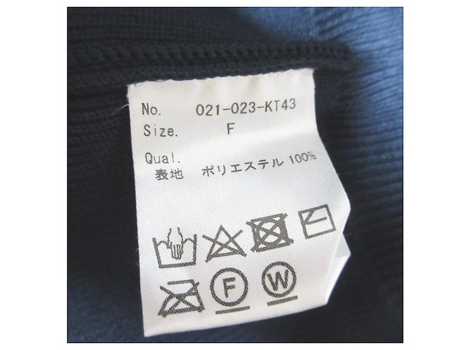 Autre Marque IIROT Dry touch V-Ausschnitt Strickpullover Blau Marineblau - Ansicht 5