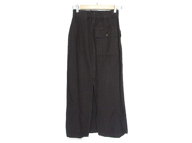 Autre Marque Falda Garment Dye Spick and Span Negro - vista 2