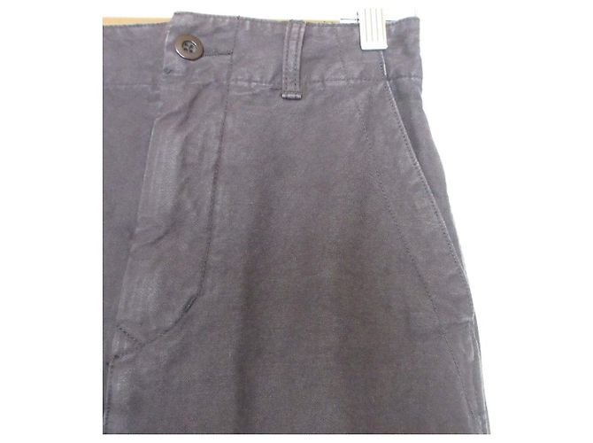 Autre Marque Falda Garment Dye Spick and Span Negro - vista 4