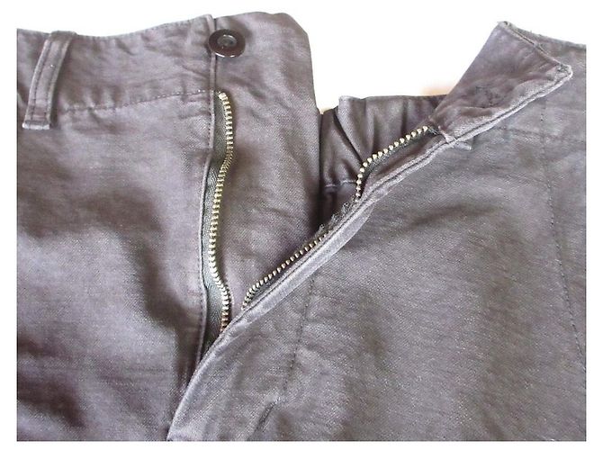 Autre Marque Falda Garment Dye Spick and Span Negro - vista 5