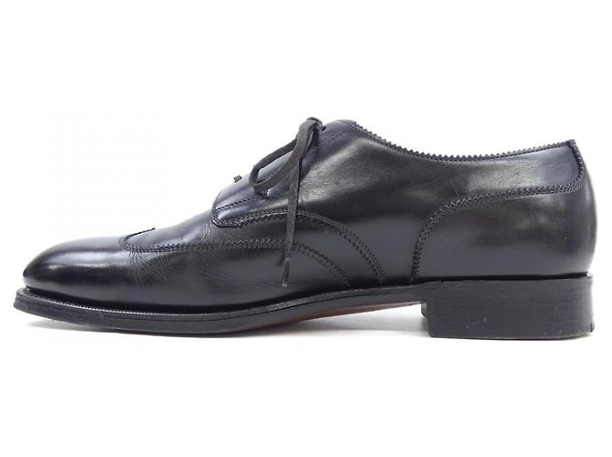 Autre Marque Edward Green Lederschuhe Schwarz - Ansicht 2