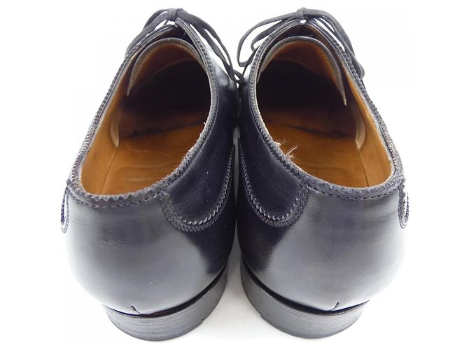 Autre Marque Edward Green Lederschuhe Schwarz - Ansicht 6