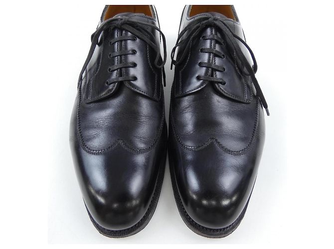 Autre Marque Edward Green Lederschuhe Schwarz - Ansicht 7