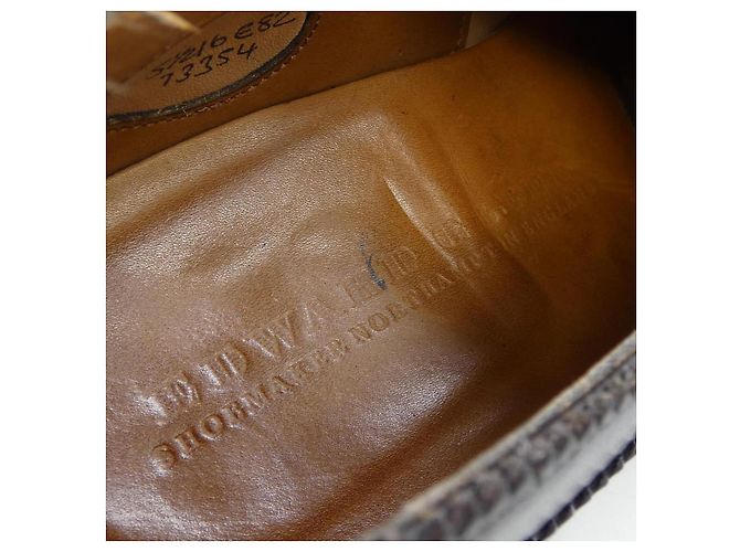 Autre Marque Edward Green Lederschuhe Schwarz - Ansicht 8
