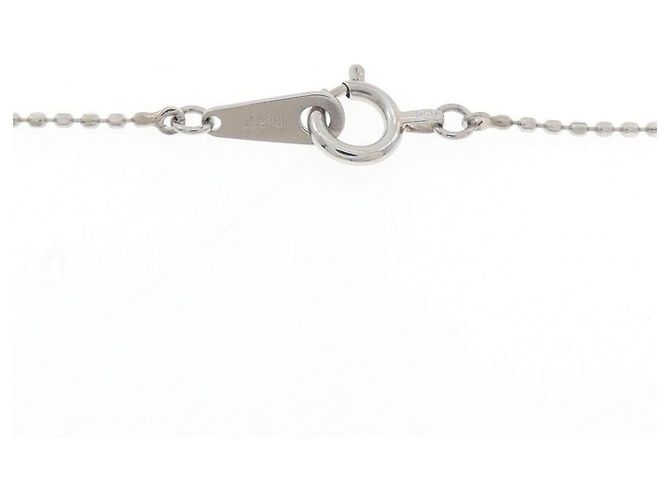 Autre Marque Collana in Pt900 Pt850 Zaffiro e Diamante Argento - vista 5
