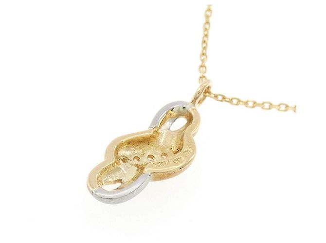 Autre Marque Collana di diamanti Au750/PT850 D'oro - vista 4