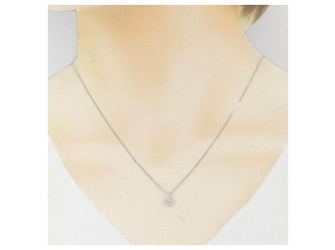 Autre Marque Collana di diamanti PT900 PT850 Argento - vista 6