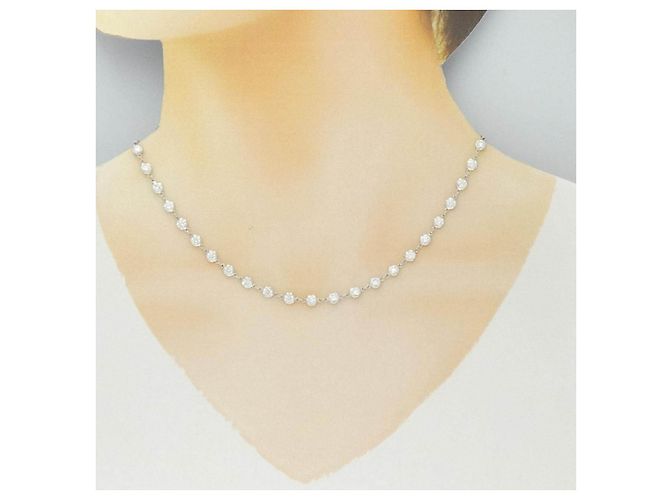 Tiffany & Co Collana Tiffany By the Yard in platino Argento - vista 6