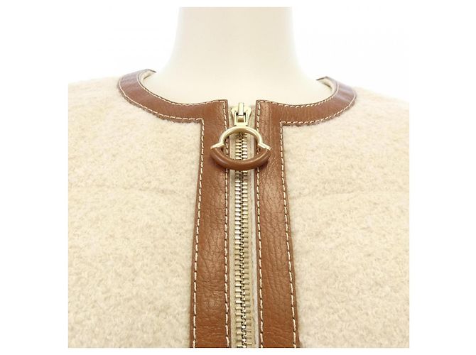 Abrigo de plumón Moncler BELLETTE Beige - vista 6