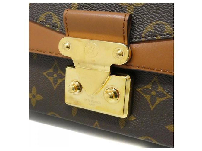 Louis Vuitton Monogram Shoulder Bag Brown - view 5