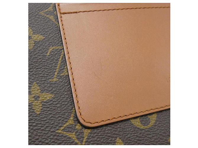 Louis Vuitton Monogram Shoulder Bag Brown - view 6