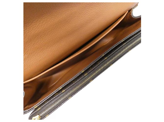 Louis Vuitton Monogram Shoulder Bag Brown - view 8