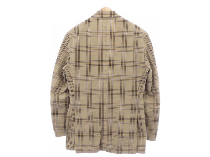 Autre Marque Chaqueta de lana Lardini Beige Amarillo Azul marino - vista 2