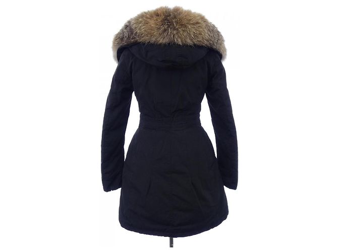Abrigo de plumón Moncler MONTICOLE Fox Negro - vista 2