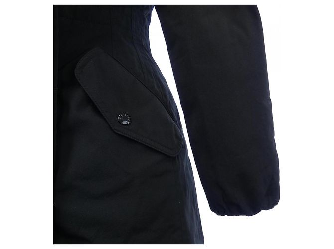 Abrigo de plumón Moncler MONTICOLE Fox Negro - vista 6