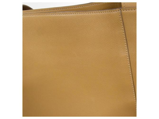 Tote Borsa a tracolla Prada 2VG123 Soft Grain Marrone Caramello - vista 5