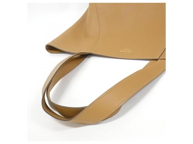 Tote Borsa a tracolla Prada 2VG123 Soft Grain Marrone Caramello - vista 7