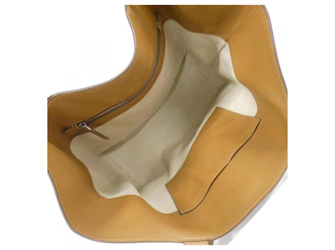 Tote Borsa a tracolla Prada 2VG123 Soft Grain Marrone Caramello - vista 8