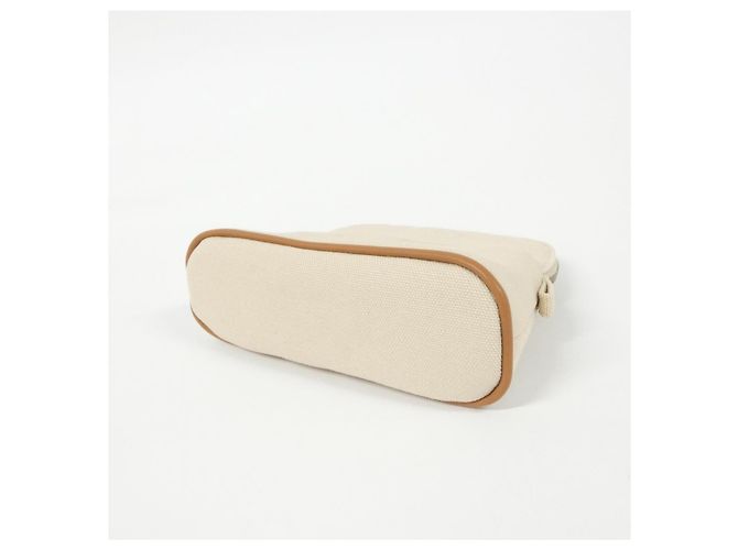 Bolso Hermès Bolide MiniMini de lona Beige - vista 3