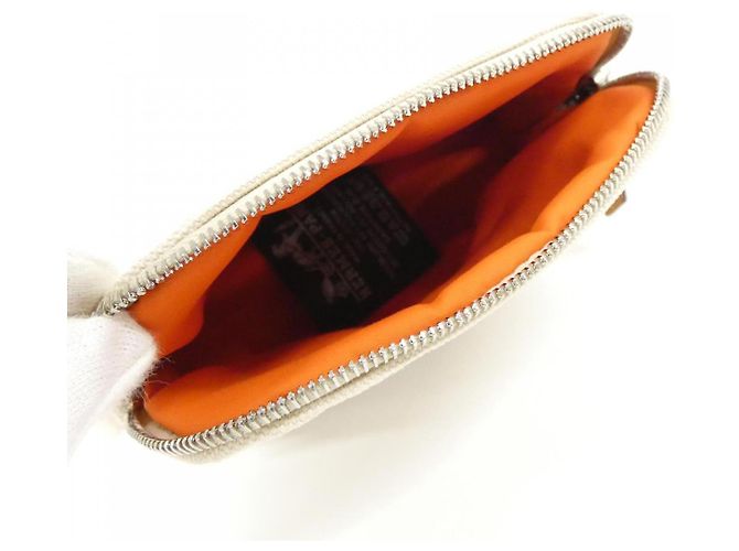 Bolso Hermès Bolide MiniMini de lona Beige - vista 5
