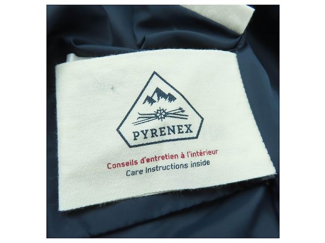 Autre Marque Pyrenex Down Polyester Coat Blue Navy blue - view 10