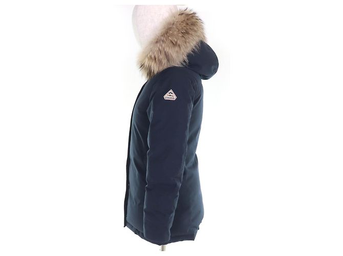 Autre Marque Pyrenex Down Polyester Coat Blue Navy blue - view 2