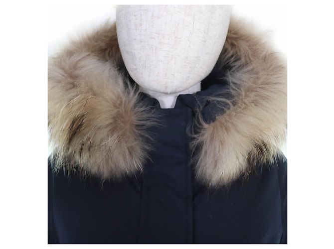Autre Marque Pyrenex Down Polyester Coat Blue Navy blue - view 4