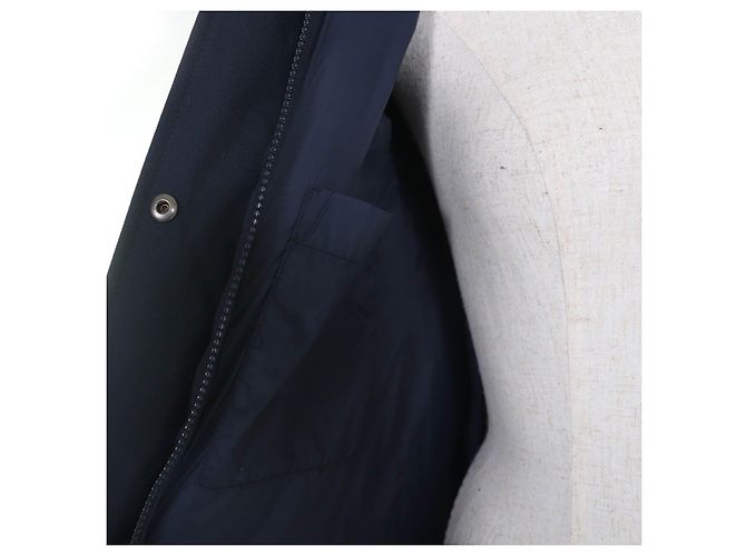 Autre Marque Pyrenex Down Polyester Coat Blue Navy blue - view 5