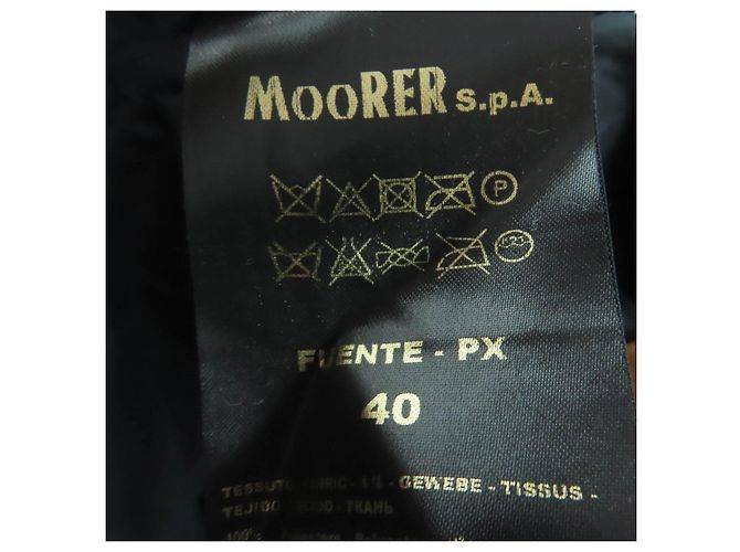 Autre Marque Chaleco de Plumas de Poliéster MooRER FUENTE-PX Verde Caqui - vista 10