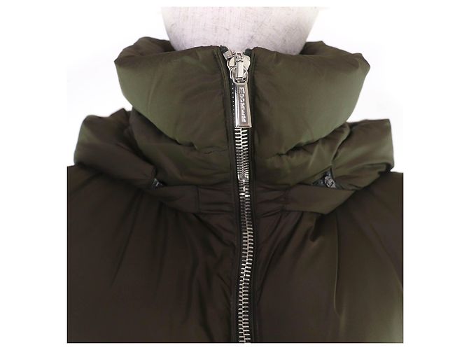 Autre Marque Chaleco de Plumas de Poliéster MooRER FUENTE-PX Verde Caqui - vista 4