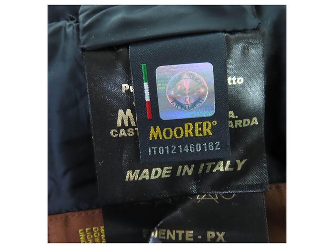 Autre Marque Chaleco de Plumas de Poliéster MooRER FUENTE-PX Verde Caqui - vista 8