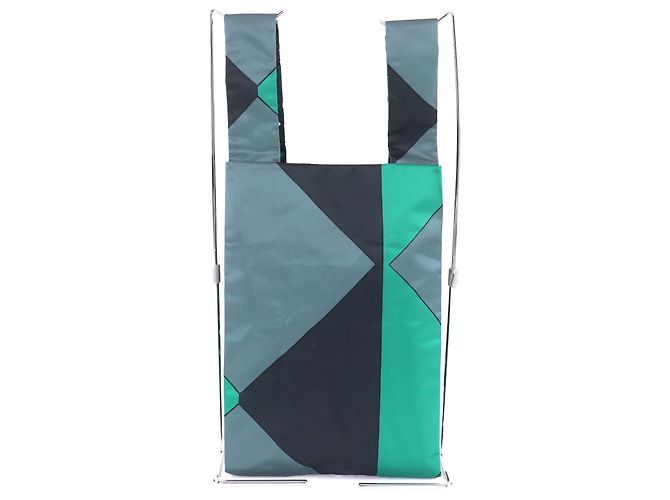 Marni Porter Nylon Tote Bag Grün - Ansicht 2