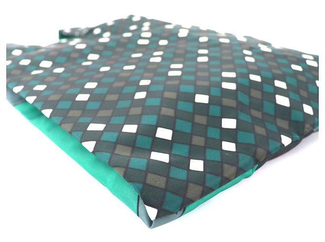 Marni Porter Nylon Tote Bag Grün - Ansicht 4