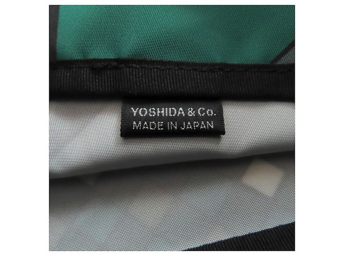 Marni Porter Nylon Tote Bag Grün - Ansicht 9