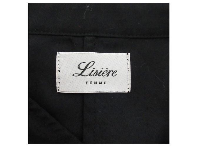 Autre Marque Lisiere Oversized-Bluse mit V-Ausschnitt Schwarz - Ansicht 9