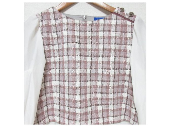 Autre Marque BLUE LABEL CRESTBRIDGE Conjunto de Tweed de Verano Rosa Beige - vista 4