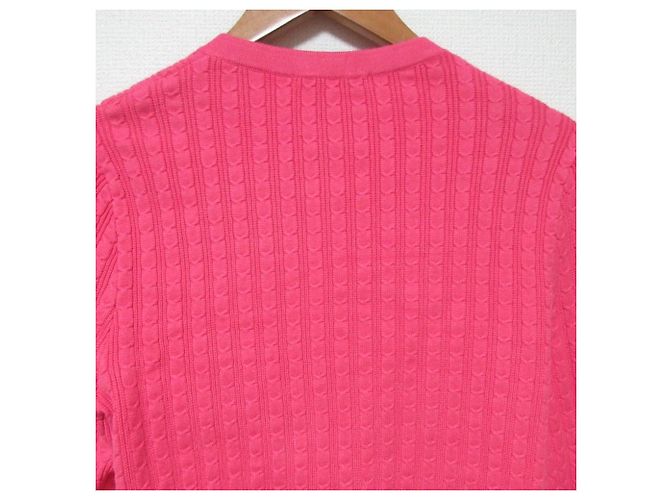 Autre Marque ANAYI Mini Cable Knit Cardigan Rosa - vista 4