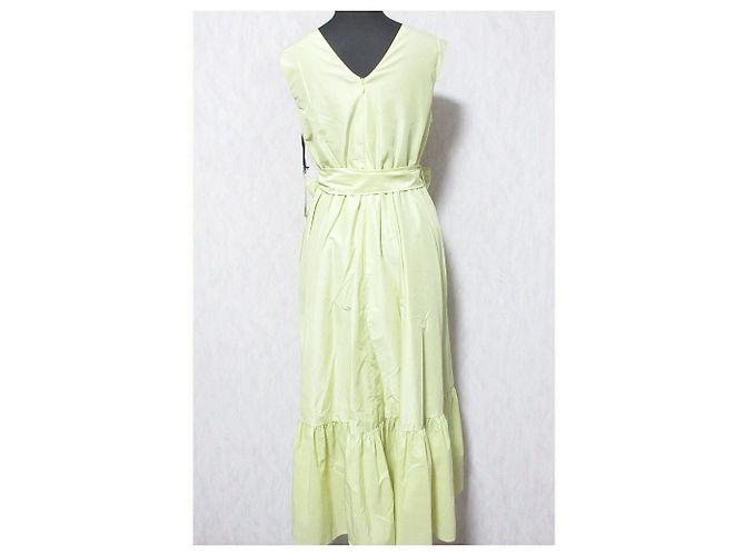 Autre Marque Grace Class Kleid aus leichtem Taft Gelb - Ansicht 2