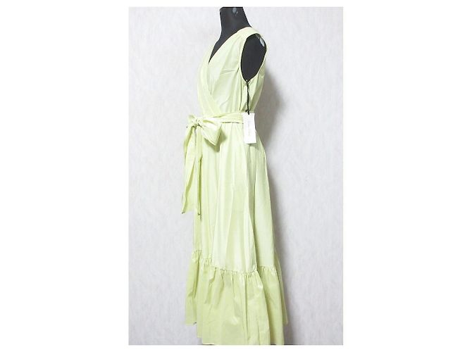 Autre Marque Grace Class Kleid aus leichtem Taft Gelb - Ansicht 3