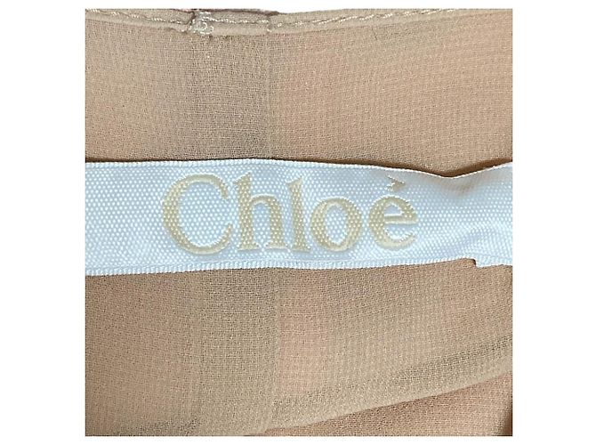 Chloé Vestido sin mangas Chloe Rosa - vista 4