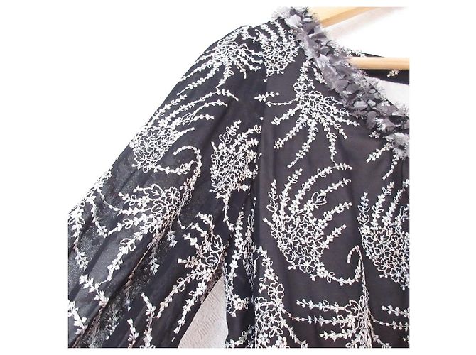 Autre Marque TOCCA Besticktes Kleid Schwarz - Ansicht 4