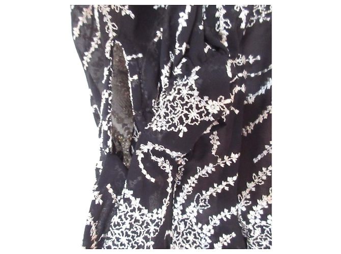 Autre Marque TOCCA Besticktes Kleid Schwarz - Ansicht 5