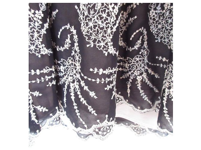 Autre Marque TOCCA Besticktes Kleid Schwarz - Ansicht 7