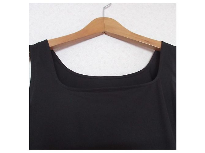 Autre Marque Vestido de seersucker elástico SHIPS Negro - vista 12