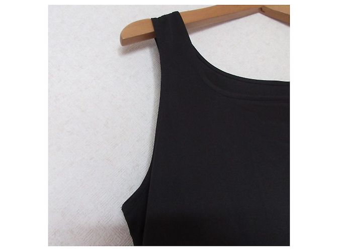 Autre Marque Vestido de seersucker elástico SHIPS Negro - vista 13